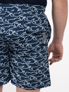 Maillot Bain Bicolore Requin Paul & Shark Grande Taille bleu homme grande taille - Capelstore