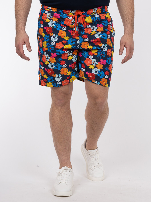 Maillot Bain Fleurs Paul&shark Grande Taille  homme grande taille - Capelstore