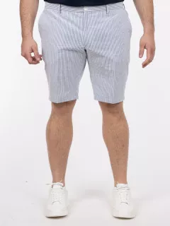Bermuda Raye Elast. Capel Capel Grande Taille marine homme grande taille - Capelstore