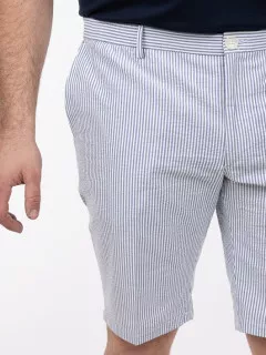 Bermuda Raye Elast. Capel Capel Grande Taille marine homme grande taille - Capelstore
