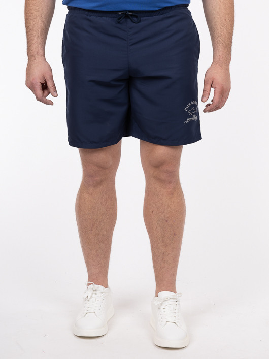 Maillot Bain Logo Paul & Shark Grande Taille marine homme grande taille - Capelstore
