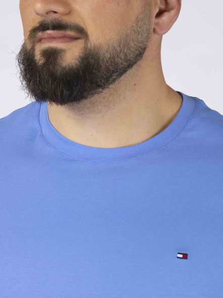 Tee-shirt Bleu Logo Tommy Hilfiger Grande Taille