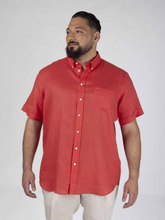 Chemisette Zack Lin Corail Capel Grande Taille  homme grande taille - Capelstore