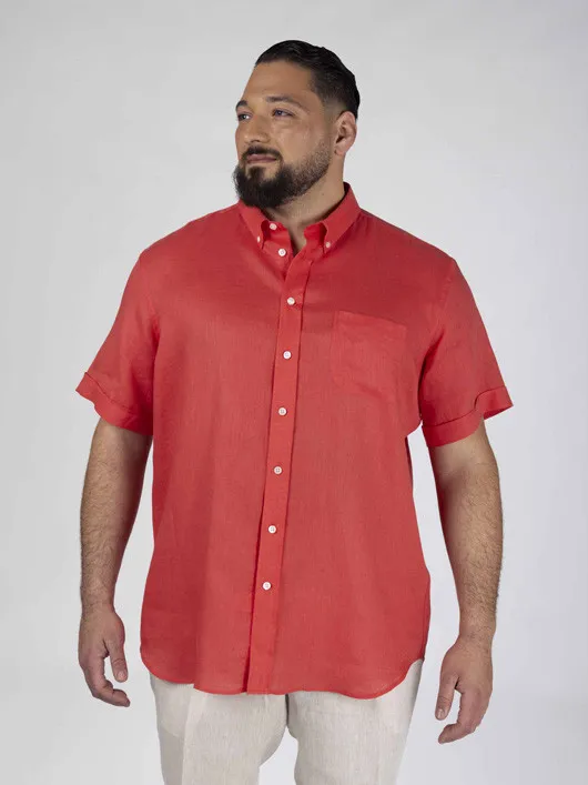 Chemisette Zack Lin Corail Capel Grande Taille  homme grande taille - Capelstore