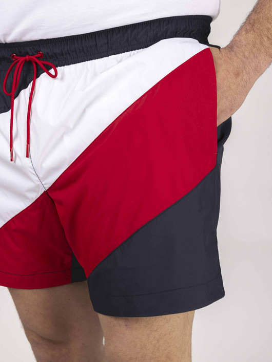 Maillot de Bain Diagonales Tommy Hilfiger Grande Taille  homme grande taille - Capelstore
