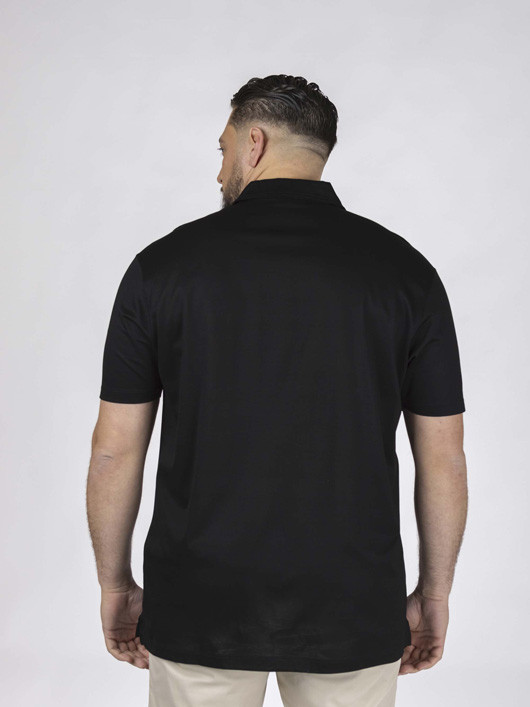 Polo Mercerisé Paul & Shark Grande Taille noir homme grande taille - Capelstore