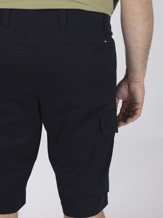 Bermuda Cargo Marine Tommy Hilfiger Grande Taille marine homme grande taille - Capelstore
