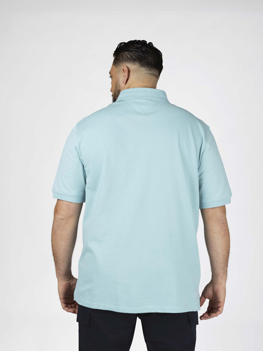 Polo Bleu Aqua Tommy Hilfiger Grande Taille bleu aqua homme grande taille - Capelstore