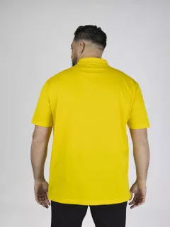 Polo PiquÃ© Jaune Paul & Shark Grande Taille jaune homme grande taille - Capelstore