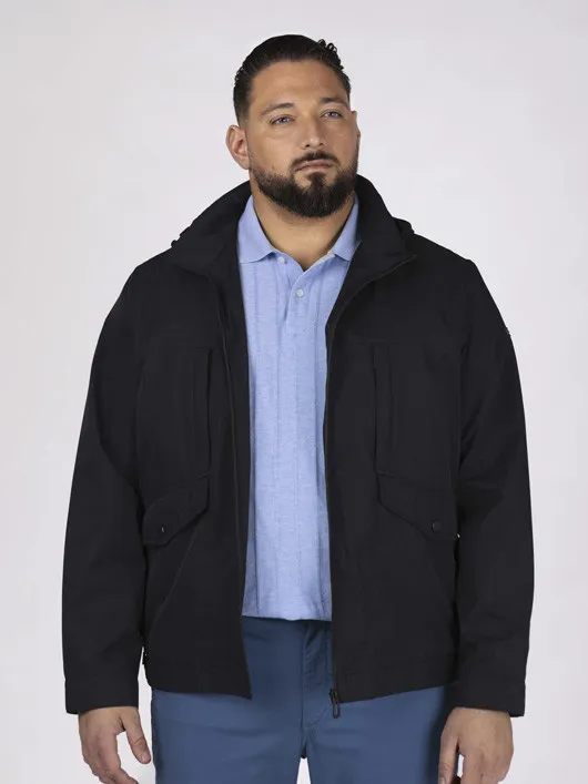 Parka Waterproof Bugatti Grande Taille marine homme grande taille - Capelstore