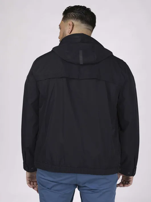 Parka Waterproof Bugatti Grande Taille marine homme grande taille - Capelstore