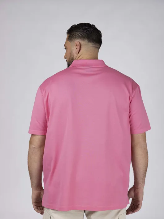 Polo PiquÃ© Rose Paul & Shark Grande Taille  homme grande taille - Capelstore