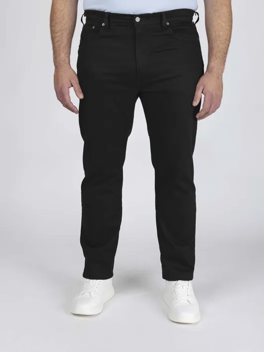 Jean 502 Levi's Nightshine Grande Taille noir homme grande taille - Capelstore