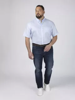 Chemisette Zack/leo Lin Ciel Capel Grande Taille bleu ciel homme grande taille - Capelstore