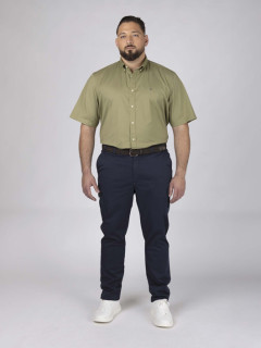 Chino Cargo Matt Marine Capel Grande Taille marine homme grande taille - Capelstore