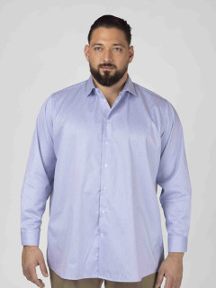 Chemise Max Rayures Capel Grande Taille bleu homme grande taille - Capelstore
