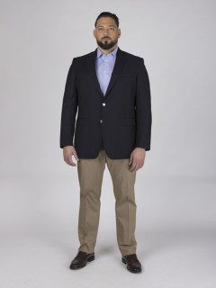 Blazer Uni Serge Pal Zileri Grande Taille  homme grande taille - Capelstore