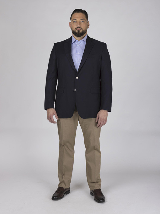 Blazer Uni Serge Pal Zileri Grande Taille  homme grande taille - Capelstore
