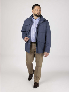 Field Jacket Bleue Paul &shark Grande Taille bleu homme grande taille - Capelstore