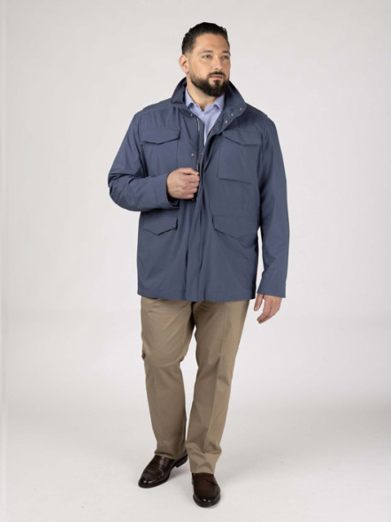 Field Jacket Bleue Paul & Shark Grande Taille