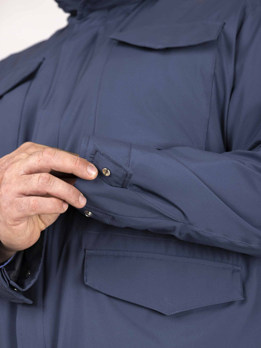 Field Jacket Bleue Paul &shark Grande Taille bleu homme grande taille - Capelstore