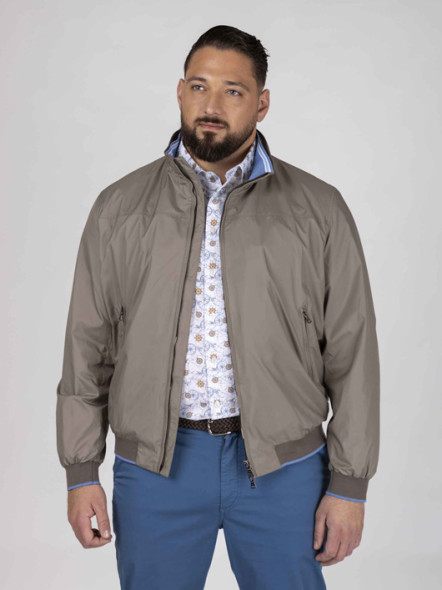 Blouson Ultra Light Marron Paul  & Shark Grande Taille