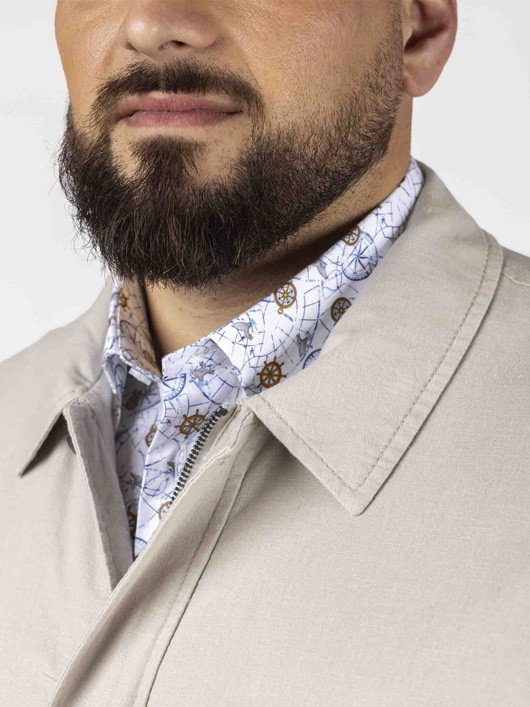 Veste Saharienne En Lin Beige Chattawak - Taille 16 Ans, Occasion En Très Bon état