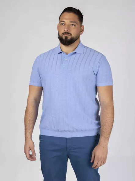 Polo Bleu Fresco Paul & Shark Grande Taille