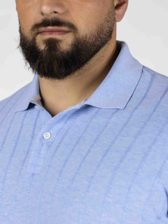 Polo Bleu Fresco Paul & Shark Grande Taille  homme grande taille - Capelstore