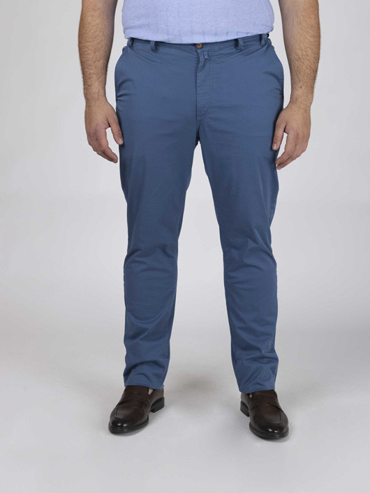 Chino Matt Bleu Capel Grande Taille