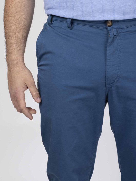 Chino Matt Bleu Capel Grande Taille bleu homme grande taille - Capelstore