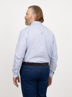 Chemise Rayee Ralph Capel Grande Taille bleu homme grande taille - Capelstore