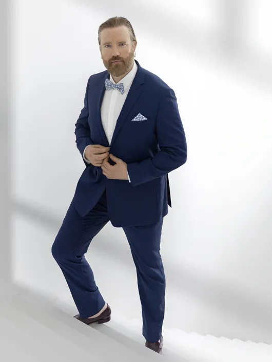 Costume Extens Faux Uni Capel Grande Taille  homme grande taille - Capelstore