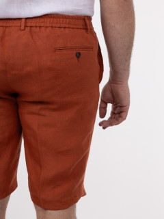 Bermuda En Lin Tomette Elast. Capel Grande Taille  homme grande taille - Capelstore