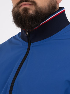 Blouson Bomber Bleu Paul&shark Grande Taille bleu homme grande taille - Capelstore