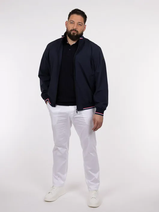 Polo Marine Fresco Paul& Shark Grande Taille marine homme grande taille - Capelstore