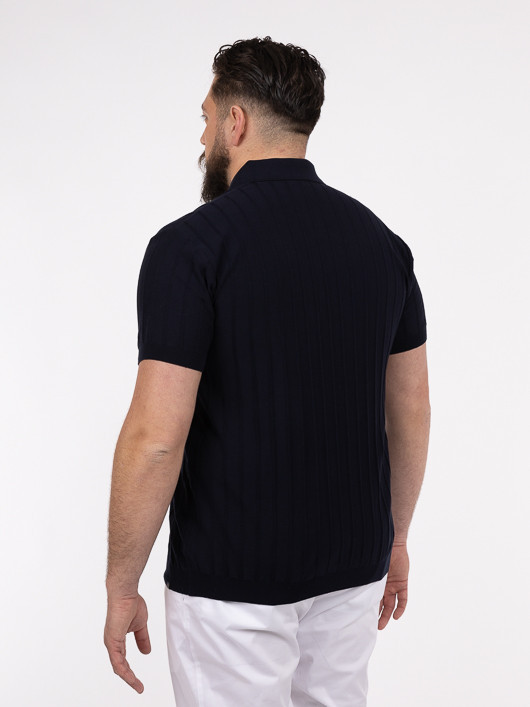 Polo Marine Fresco Paul& Shark Grande Taille marine homme grande taille - Capelstore