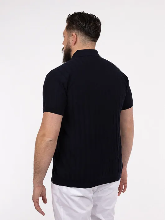 Polo Marine Fresco Paul& Shark Grande Taille marine homme grande taille - Capelstore