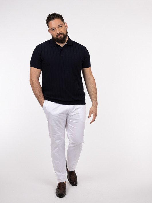Polo Marine Fresco Paul& Shark Grande Taille marine homme grande taille - Capelstore