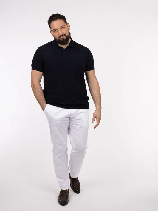 Polo Marine Fresco Paul& Shark Grande Taille marine homme grande taille - Capelstore