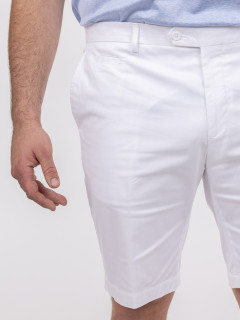Bermuda Gaspard Blanc Capel Grande Taille  homme grande taille - Capelstore