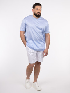 Bermuda Gaspard Blanc Capel Grande Taille  homme grande taille - Capelstore
