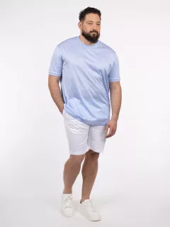 Bermuda Gaspard Blanc Capel Grande Taille  homme grande taille - Capelstore