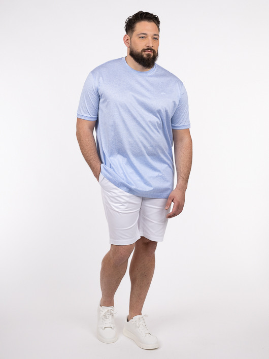 Bermuda Gaspard Blanc Capel Grande Taille  homme grande taille - Capelstore