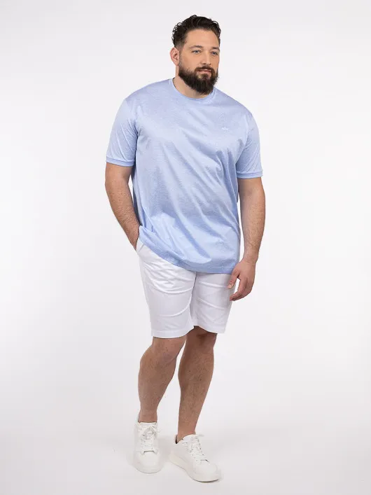 Bermuda Gaspard Blanc Capel Grande Taille  homme grande taille - Capelstore