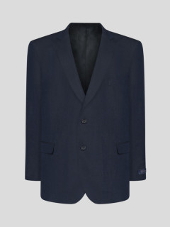 Veste En Lin Marine Capel Grande Taille marine homme grande taille - Capelstore