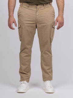 Chino Cargo Matt Beige Capel Grande Taille beige homme grande taille - Capelstore