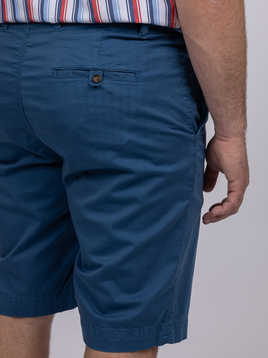 Bermuda Matt Bleu Capel Grande Taille bleu homme grande taille - Capelstore