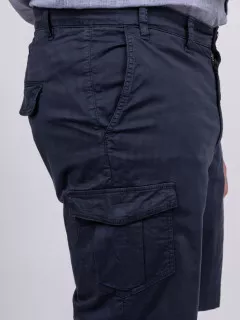 Bermuda Cargo Matt Marine Capel Grande Taille  homme grande taille - Capelstore