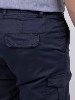 Bermuda Cargo Matt Marine Capel Grande Taille  homme grande taille - Capelstore